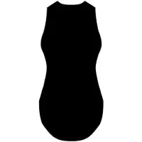 Turbo Butterfly Swimsuit Zwart 4XL Vrouw