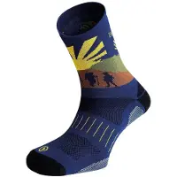 Enforma Socks Peregrino Trekking Half Lange Sokken Blauw EU 39-42