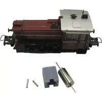 Roco micromotor HR007 HO motor ombouwset voor Köf III Altes Modell