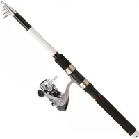 Daiwa Sensor Tele+q830fm Spinning Combo Zwart 2.10 m / 20-60 g