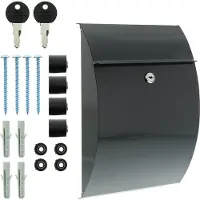 BURG-WÄCHTER brievenbus / omheining doorwerpbrievenbus - mailbox ,30.4D x 8W x 21.5H centimetres