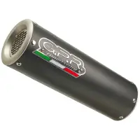 Gpr Exhaust Systems M3 Titanium High Level Full Line System Trident 660 21-22 Euro 5 Cat Gehomologeerde Demper Met Verbindingsbuis