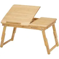 Songmics Laptoptafeltje – laptop Tafel - Laptopstandaard - Schoottafel – Bedtafel