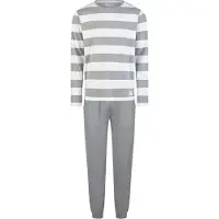 Phil&Co. Pyjama lang grijs / wit