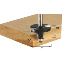 Festool HW S8 D22,7/R5 KL AFRONDFREES