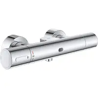 GROHE Eurosmart Cosmopolitan E douchekraan thermostatisch m. infrarood met koppelingen chroom