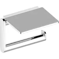 Keuco Plan - Toiletrolhouder met plankje, chroom 14973010000