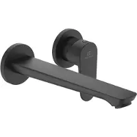 Ideal standard Cerafine O - Inbouw wastafelkraan, 2-gats, zwart BD133XG