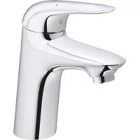 GROHE Eurostyle New waterbesparendes wastafelkraan M size met gesloten greep chroom