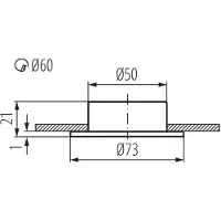 Kanlux S.A. - LED inbouwspot keuken/meubel kast grijs - G4 aansluiting