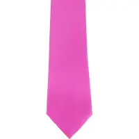 Premier Herensatineband (smal blad) (pakje van 2) (Heet Roze)