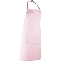 Premier Dames/Dames Kleuren Bipschort Met Zak / Werkkleding (Pakket van 2) (Roze)