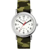 Timex Weekender Seasonal Kwarts Analoog Horloge Groente Case: 100% Brass And Llb| Bracelet: 100% Fabric 31 mm TW2V61500Z1