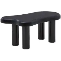 Homla - Salontafel - ALTO - 100x60x45 cm - Zwart Gelakt