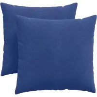 vidaXL Zitkussens 2 pcs Politieblauw 45 x 45 cm Corduroy stof