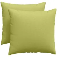 vidaXL Zitkussens 2 st Stof Lichtgroen 50 x 50 cm