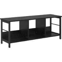 vidaXL Boekenplank 3-laags 82 x 32 x 144.5 cm Bewerkt hout Zwart Eiken