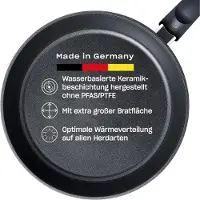 Fissler Ceratal Comfort Orbit Black Koekenpan - Ø 24cm