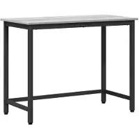 vidaXL Tafel Grijs Sonoma 80 x 50 x 76,5 cm Engineered hout en staal