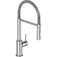 Ideal standard Ceralook - Semi Profi keukenkraan met flexibele uitloop, BlueStart, chroom BC302AA