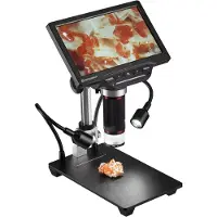Bresser WLAN Digitale Microscoop 1080P met HD Zoom, Camera, Instelbare Verlichting & Foto/Video Opnamefunctie