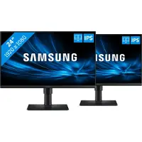 Samsung Essential S4 LS24D402GAUXEN Duo Pack