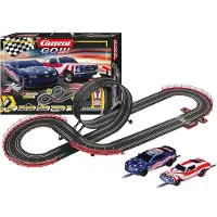Carrera Go!!! Racebaan - GO!!! Street Legends - Ford Mustang '67 vs. Chevrolet Camaro - Stars 'n Stripes - 4,9m