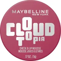 Maybelline New York Cloudtopia Blush Cheek & Lip Mousse Up to 14H Cheek Colour (Various Shades) - 2 Ethereal Rouge