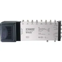 Schwaiger SEW4058 Satelliet multiswitch Ingangen (satelliet): 5 (4 satelliet / 1 terrestrisch) Aantal gebruikers: 8 geschikt voor Quad LNB