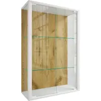 VCM Muurvitrinekast Hangende vitrinekast Glazen vitrinekast Muurvitrinekast Glas Udina