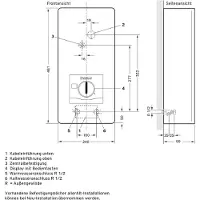 Vaillant 0010023779 Doorstroomboiler A (A+ - F) 24 kW