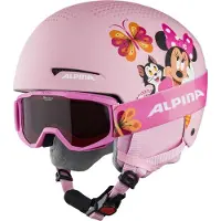 Alpina Skihelm Junior Zupo Disney Set Minnie Mouse-51 - 55 cm