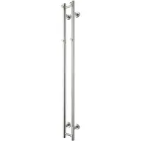 TVS Elektrische Radiator ELDO 2 Edelstaal met Timer 140x13.5 cm