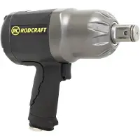 Rodcraft RC2377 slagmoersleutel, 1950 Nm, 3/4", solo uitvoering, met 3/8" schroefdraad aansluiting