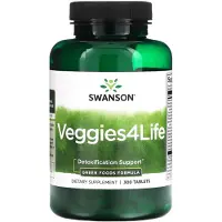 Swanson Health Greens Veggie4Life 300 stuks