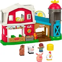 Mattel Little People Boerderij – Dieren verzorgen op de boerderij – speelset