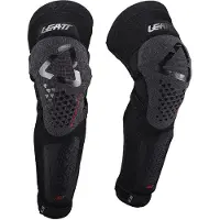 Leatt 3DF 5.0 Evo Ext, kniebeschermers ,zwart ,XXL