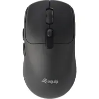 Equip 245123, Draadloze compacte muis, Dual Mode, 6 knoppen, links en rechts, zwart