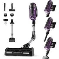 Rowenta X-Force Flex steelstofzuiger - 185W digitale motor - Flex-technologie voor onder meubels - Tot 35 minuten accuduur - Uitneembare in-schuifbare accu - LED-koplamp