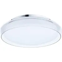 Paulmann Plafondlamp Luena, chroom / zilver, Woon-/ Eetkamer, metaal, Modern, Plafondlamp badkamer