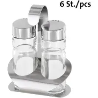 Westmark 6 Cruets Zout & Peper »Vienna«, 2 stuks, 650222E2