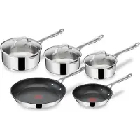 Tefal Batterie de cuisine 8 pcs Jamie Olivers Cook's Direct Inox E304S544