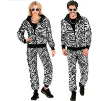 Widmann Trainingspak party zebra Martin zilver