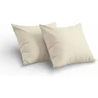 Kasteel - Kussenslopen - 60x70 cm - Creme - 100% Katoen - Set Van 2 Stuks
