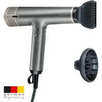 Beurer HC2R Glamour+ haardroger, 1500 watt, grijs