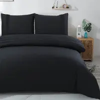 Dreamhouse Dekbedovertrek Bali Black Katoen-200 x 200 / 220 cm | 2-Persoons