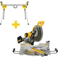 DeWalt DWS780SET afkort- en verstekzaag | + onderstel DE7033 - DWS780SET