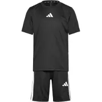 Adidas Trainingspak 'Train Essentials' zwart / natuurwit