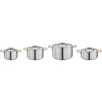 Spring Gourmet 5-delige pannenset Rosegold