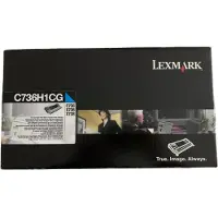 Lexmark C736H1CG Toner Cyaan Hoge capaciteit